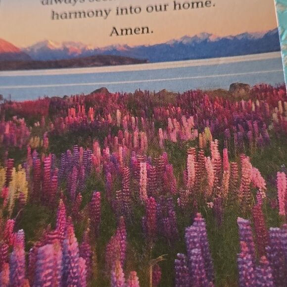 Magnet Prayer Medium Decorative Floral  Unisex Decor Accent God Bless Home Love - Picture 4 of 12